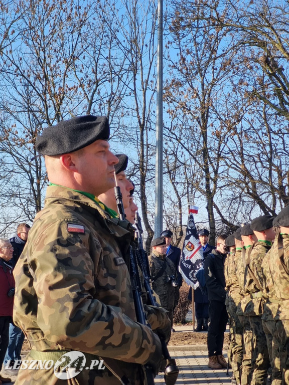 Odsłonięcie Pomnika Żołnierzy 55. Poznańskiego Pułku Piechoty przy ZST