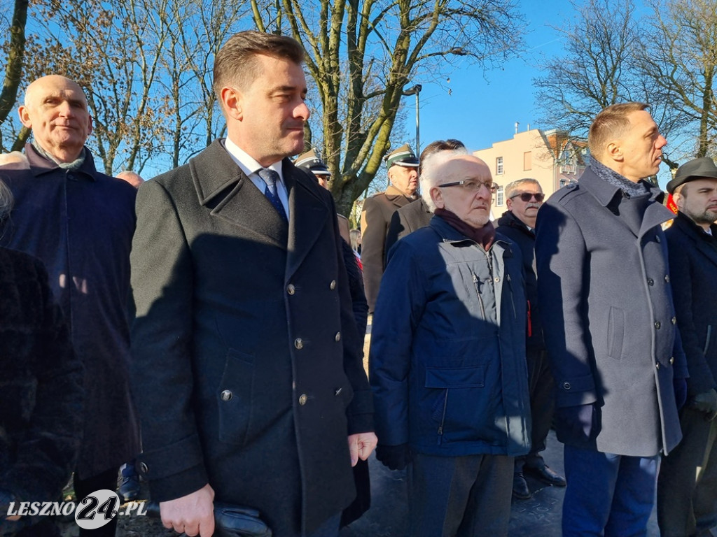 Odsłonięcie Pomnika Żołnierzy 55. Poznańskiego Pułku Piechoty przy ZST