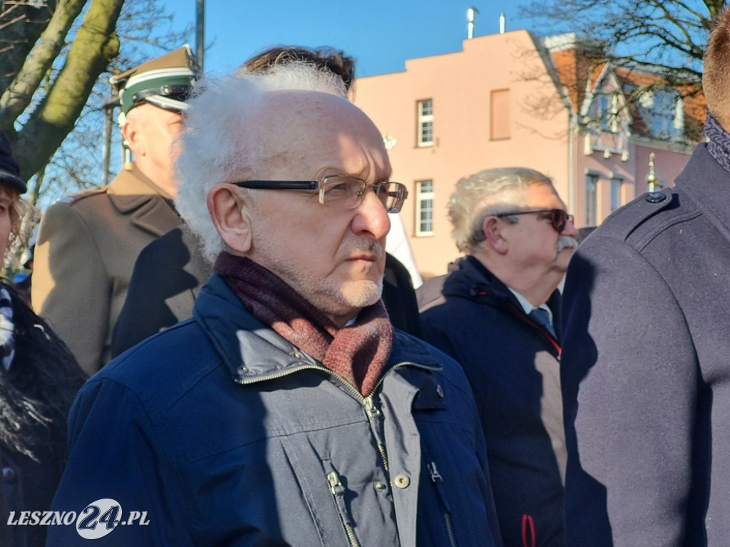 Odsłonięcie Pomnika Żołnierzy 55. Poznańskiego Pułku Piechoty przy ZST