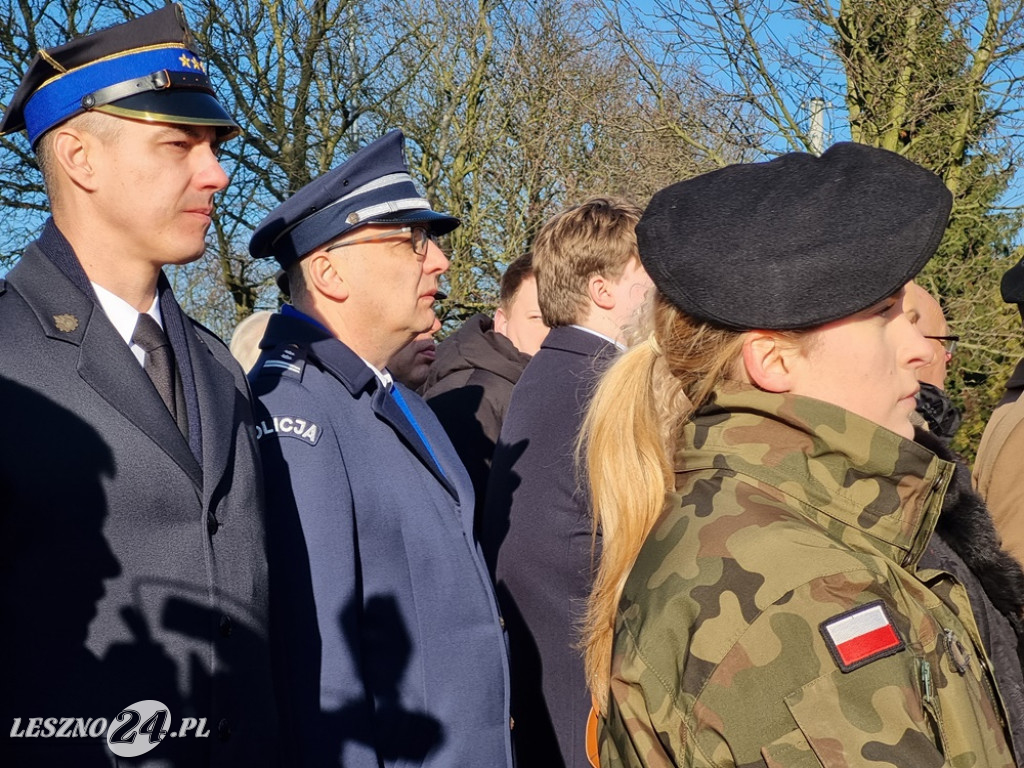 Odsłonięcie Pomnika Żołnierzy 55. Poznańskiego Pułku Piechoty przy ZST