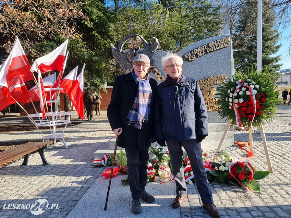 Odsłonięcie Pomnika Żołnierzy 55. Poznańskiego Pułku Piechoty przy ZST
