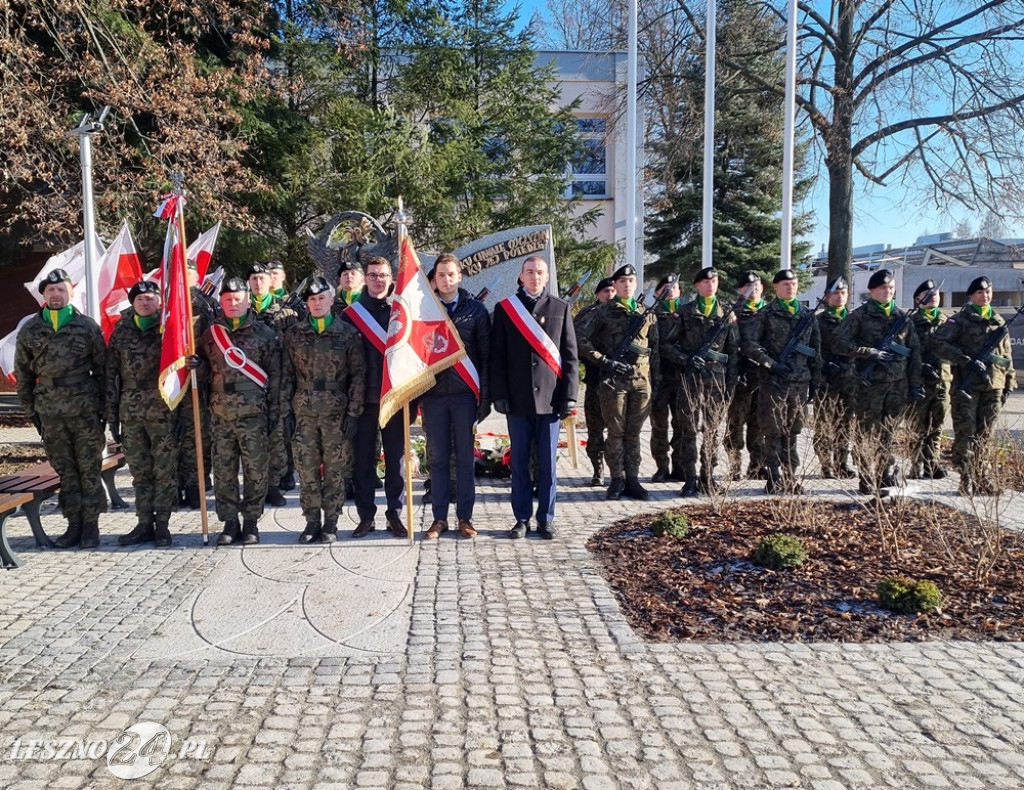 Odsłonięcie Pomnika Żołnierzy 55. Poznańskiego Pułku Piechoty przy ZST