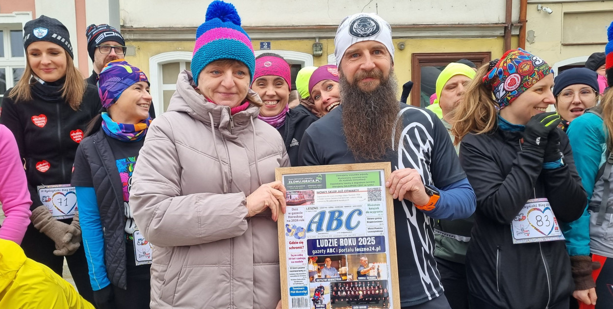 VI Bieg WOŚP w Rydzynie z Człowiekiem Roku 2025