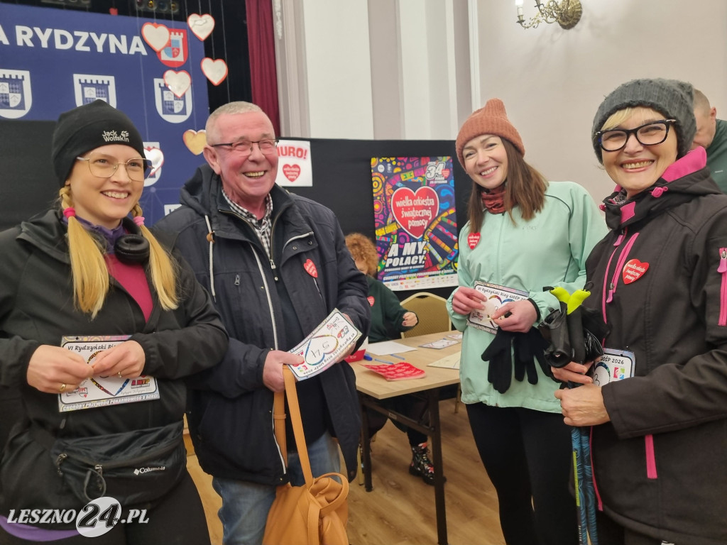 VI Bieg WOŚP w Rydzynie z Człowiekiem Roku 2025