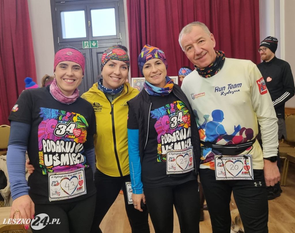 VI Bieg WOŚP w Rydzynie z Człowiekiem Roku 2025
