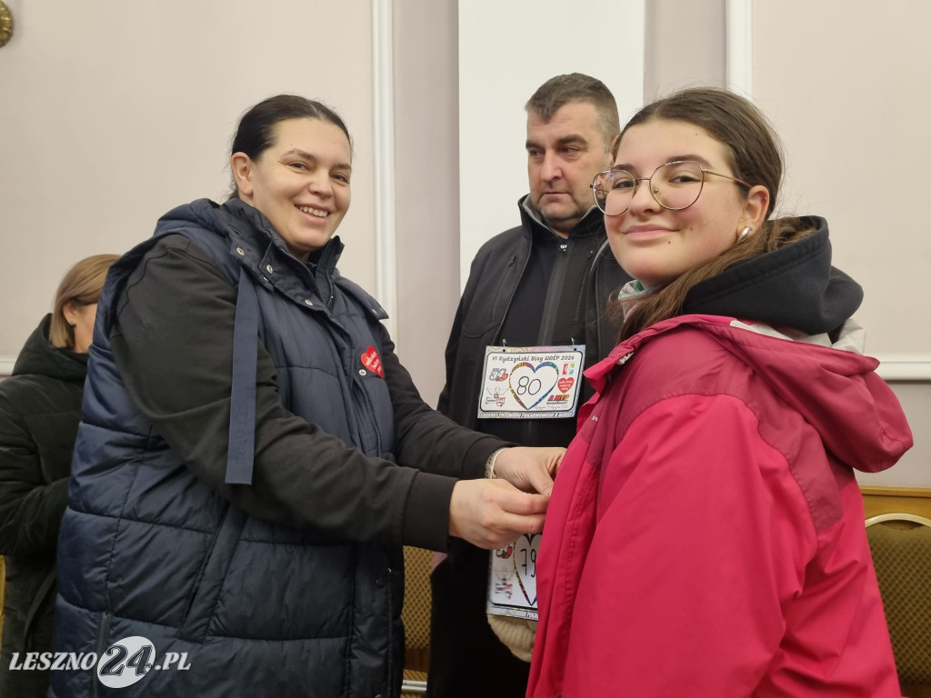 VI Bieg WOŚP w Rydzynie z Człowiekiem Roku 2025