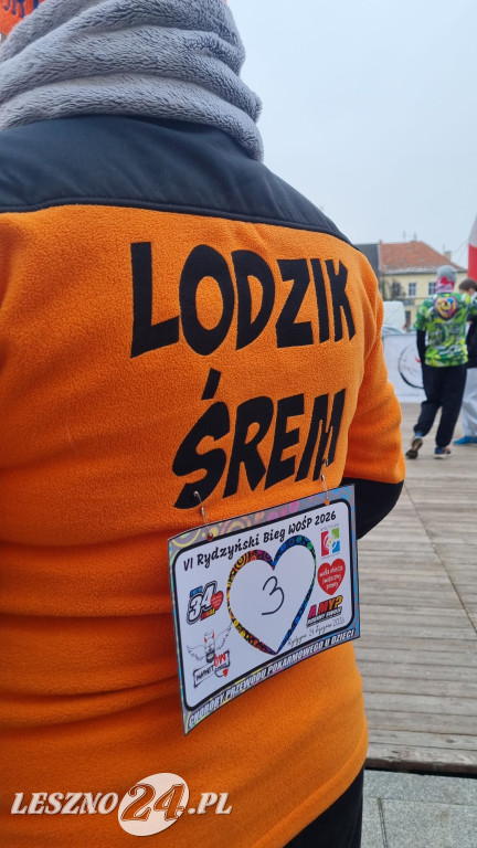 VI Bieg WOŚP w Rydzynie z Człowiekiem Roku 2025