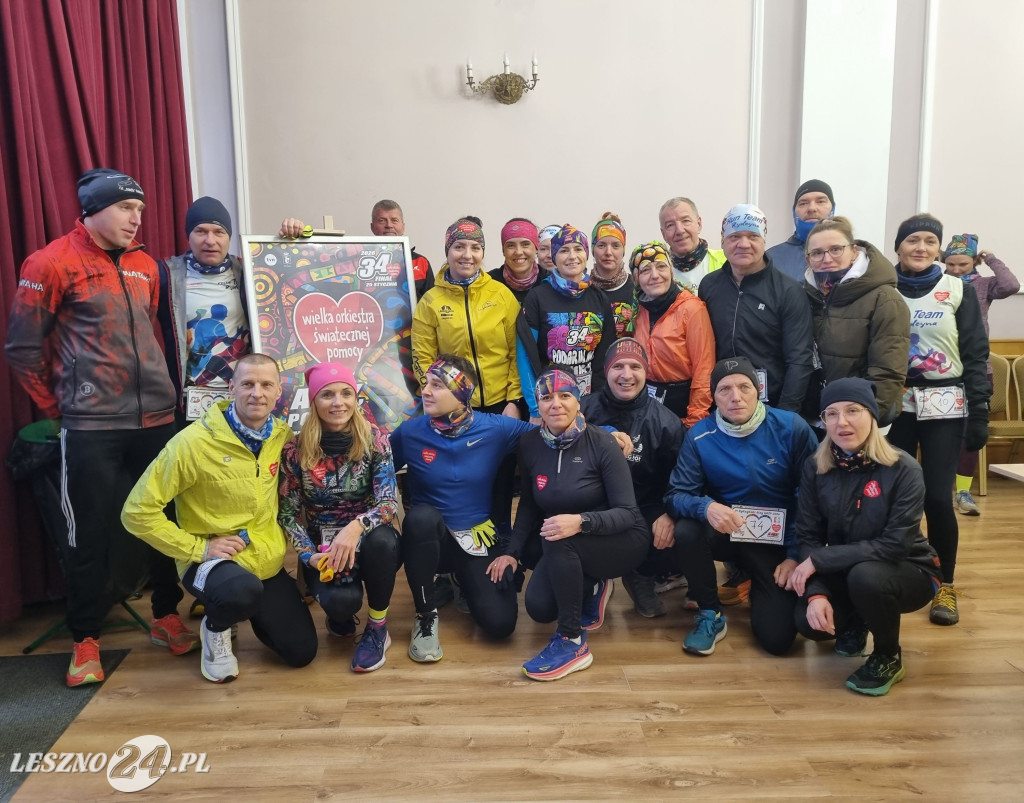 VI Bieg WOŚP w Rydzynie z Człowiekiem Roku 2025