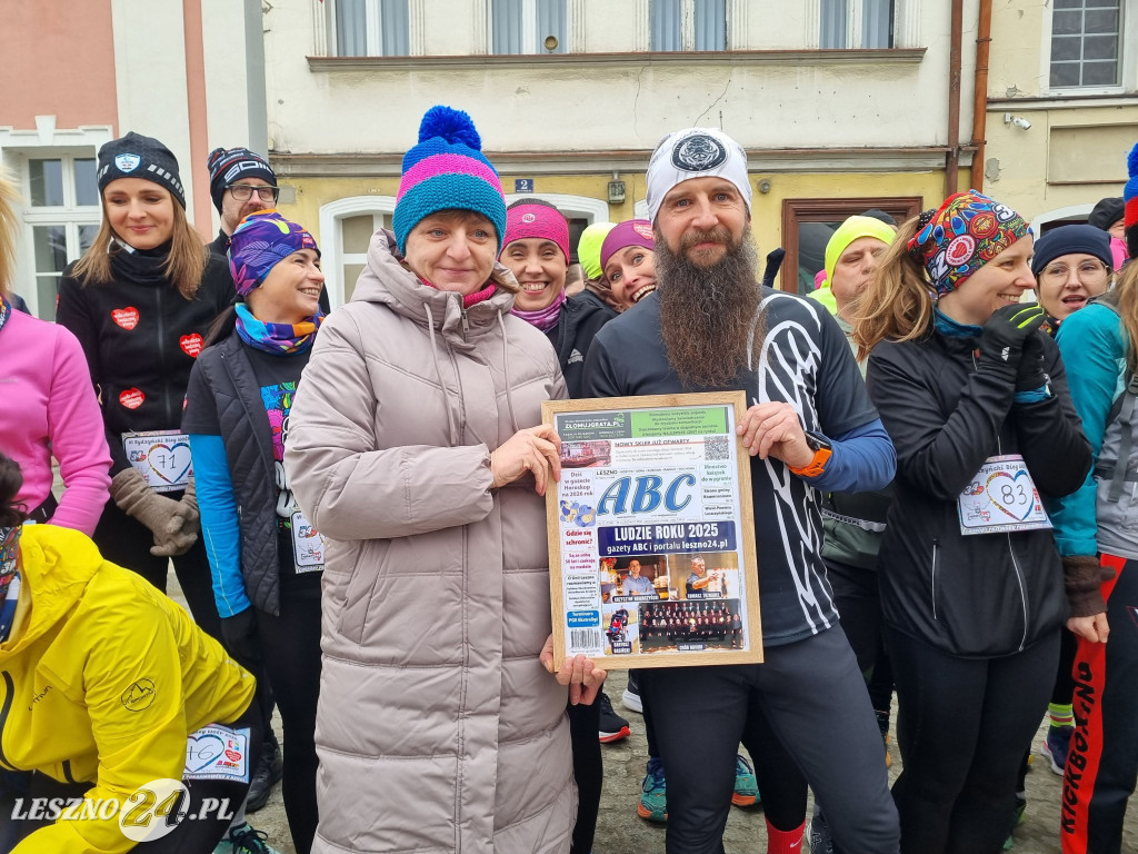 VI Bieg WOŚP w Rydzynie z Człowiekiem Roku 2025