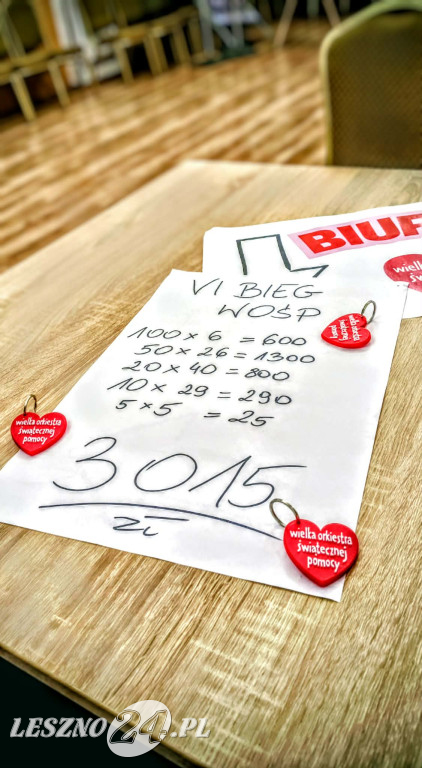 VI Bieg WOŚP w Rydzynie z Człowiekiem Roku 2025