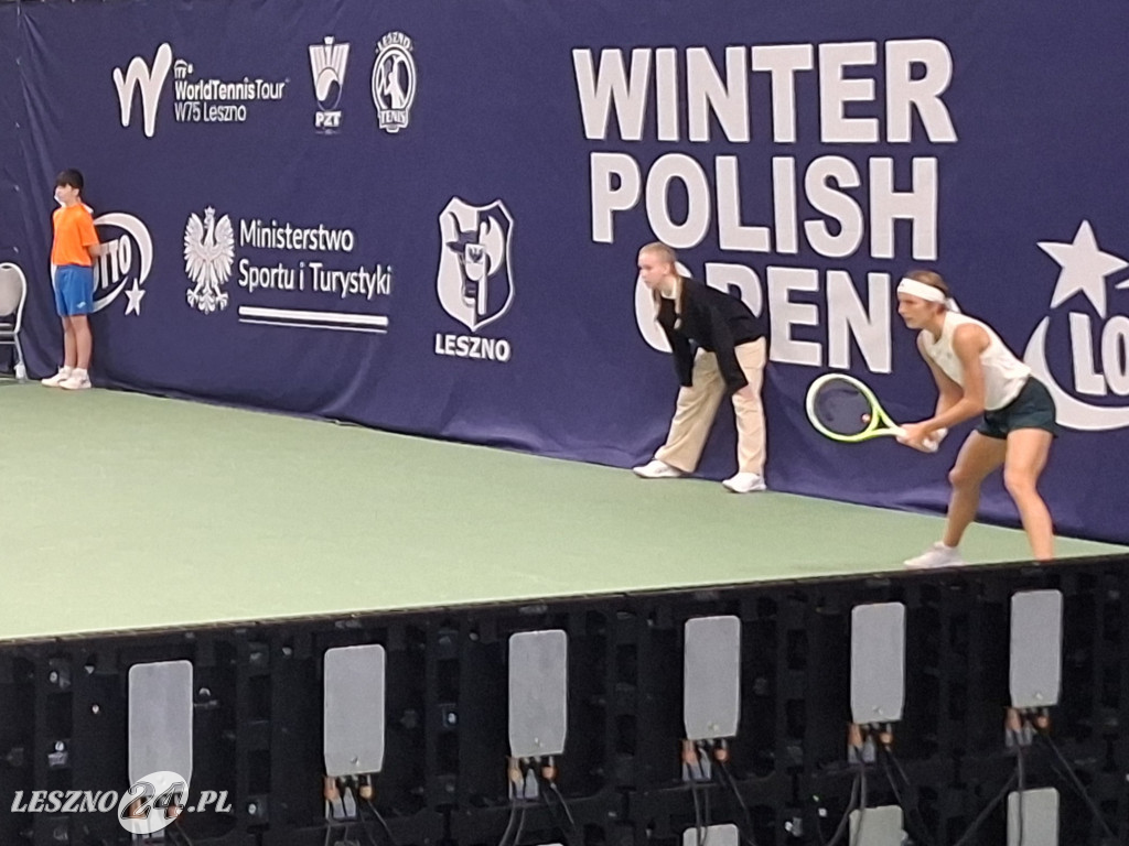 Tenisowe emocje w Lesznie