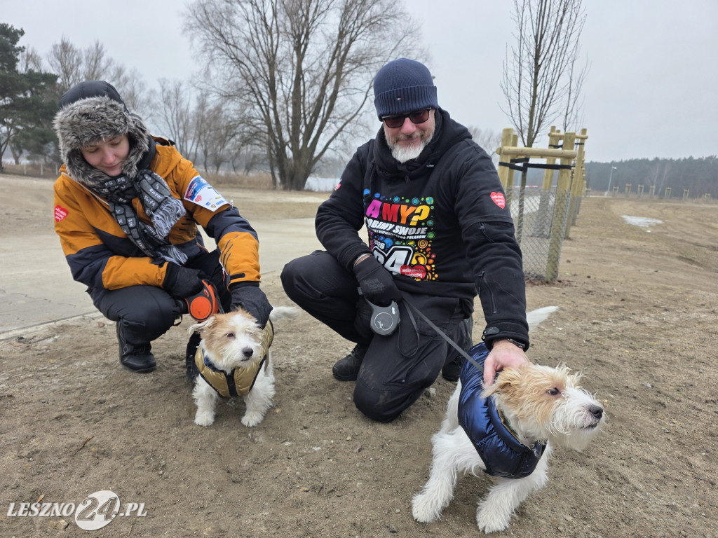 Bieg i kijomarsz dla WOŚP 2026 w Lesznie Zaborowie