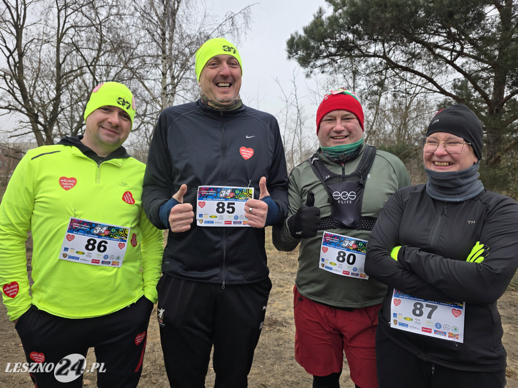 Bieg i kijomarsz dla WOŚP 2026 w Lesznie Zaborowie