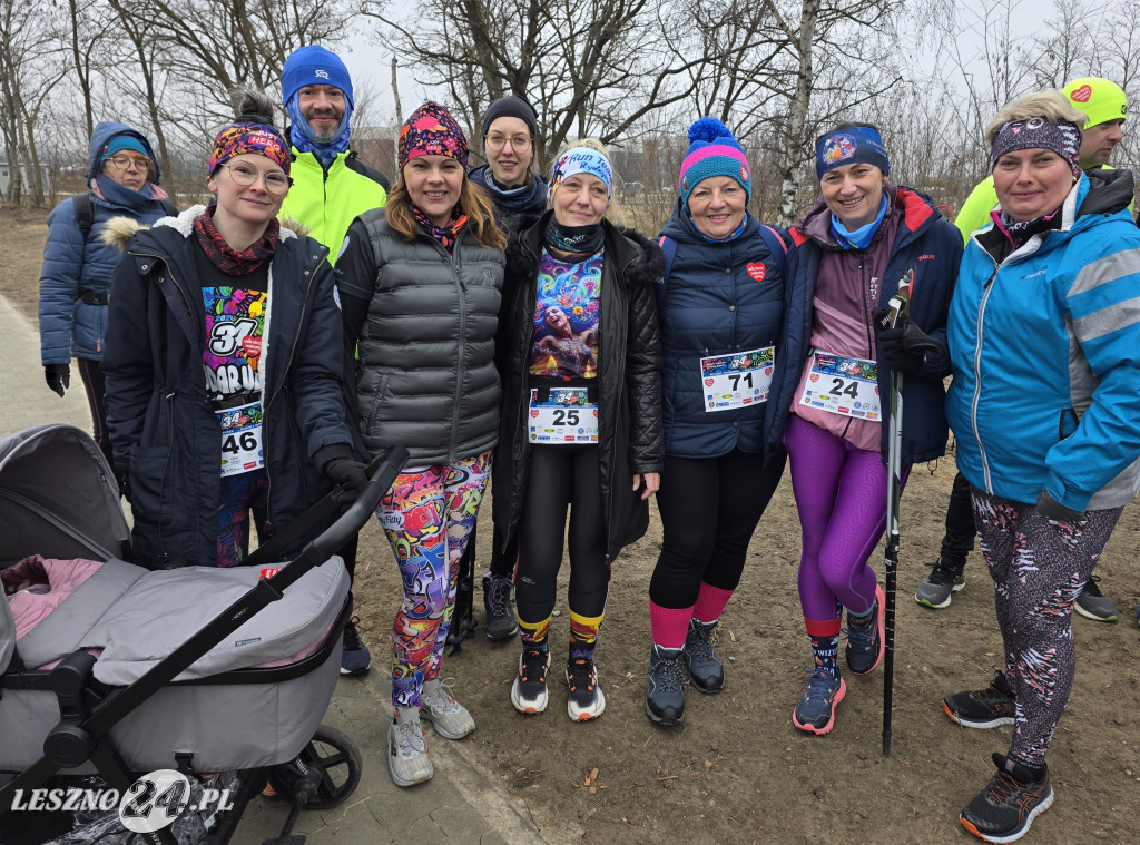 Bieg i kijomarsz dla WOŚP 2026 w Lesznie Zaborowie