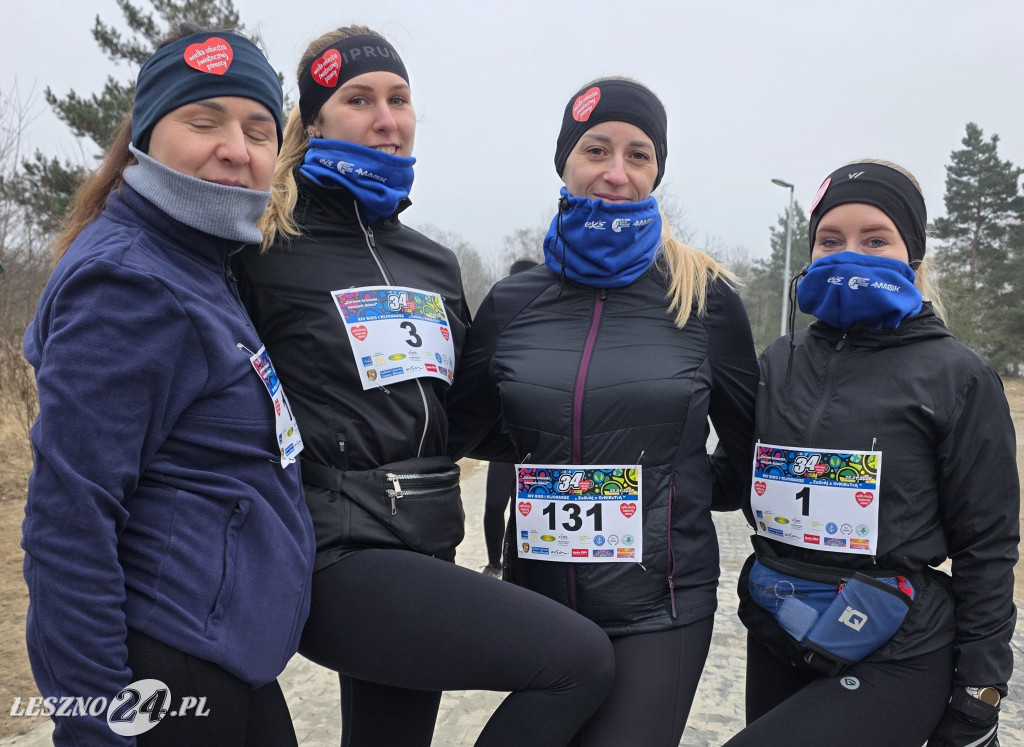 Bieg i kijomarsz dla WOŚP 2026 w Lesznie Zaborowie