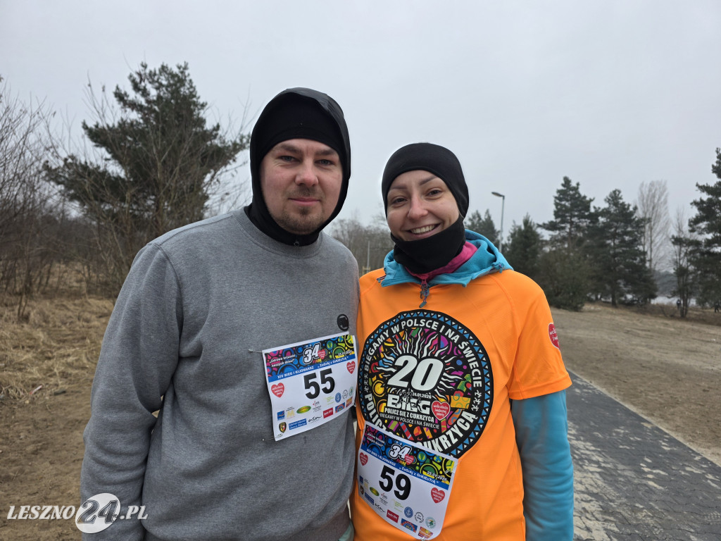 Bieg i kijomarsz dla WOŚP 2026 w Lesznie Zaborowie