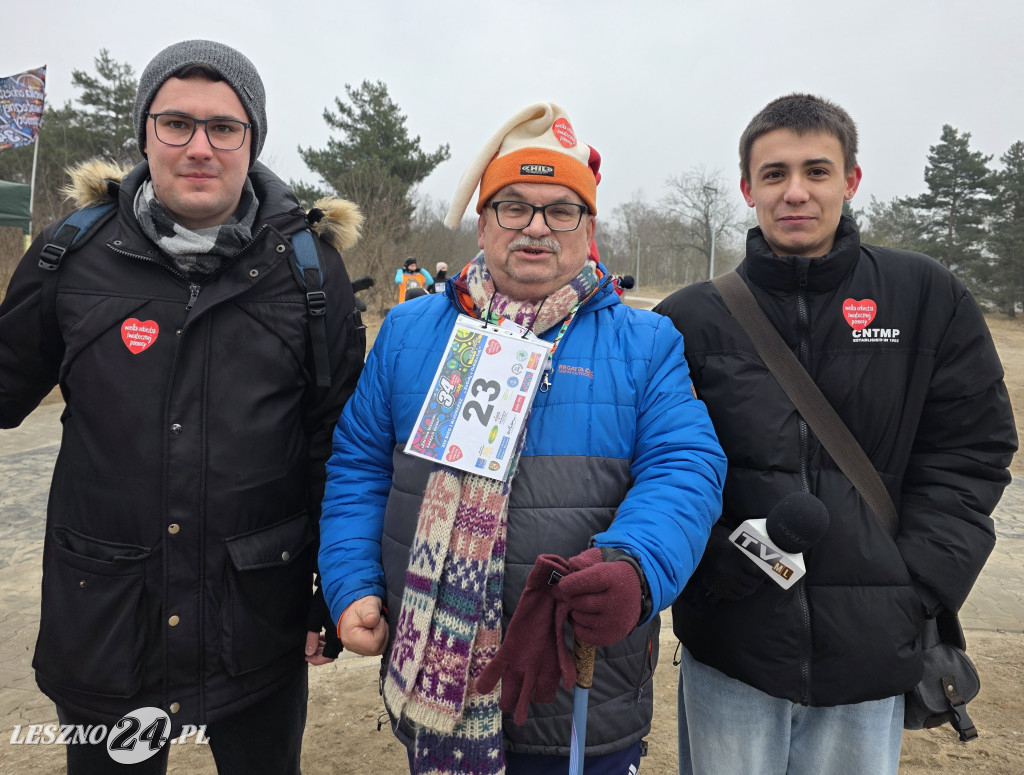 Bieg i kijomarsz dla WOŚP 2026 w Lesznie Zaborowie