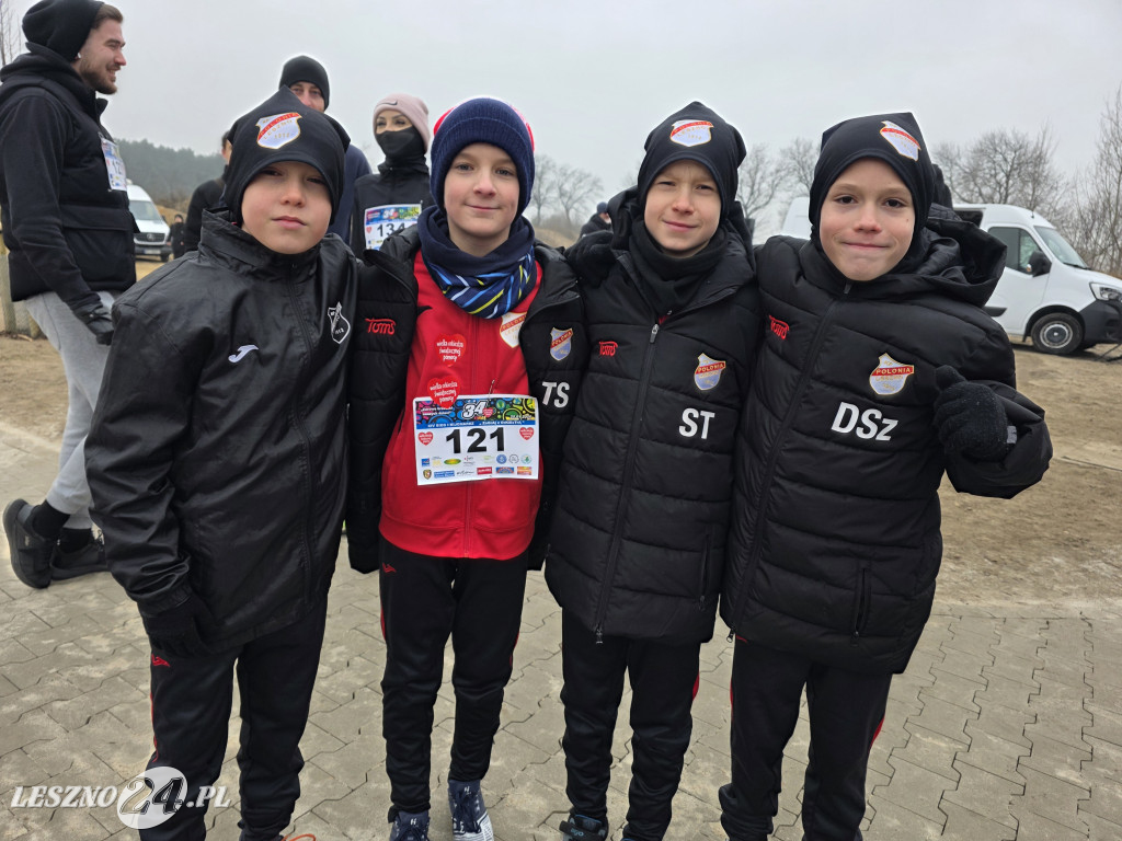 Bieg i kijomarsz dla WOŚP 2026 w Lesznie Zaborowie