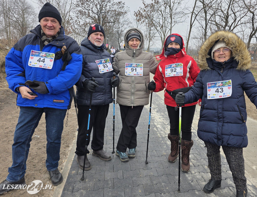 Bieg i kijomarsz dla WOŚP 2026 w Lesznie Zaborowie