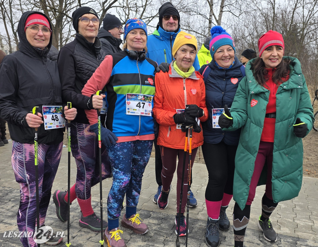 Bieg i kijomarsz dla WOŚP 2026 w Lesznie Zaborowie
