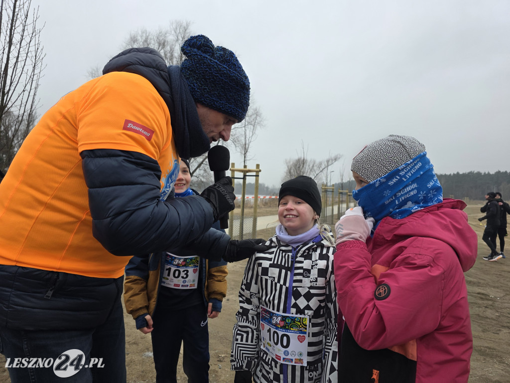 Bieg i kijomarsz dla WOŚP 2026 w Lesznie Zaborowie