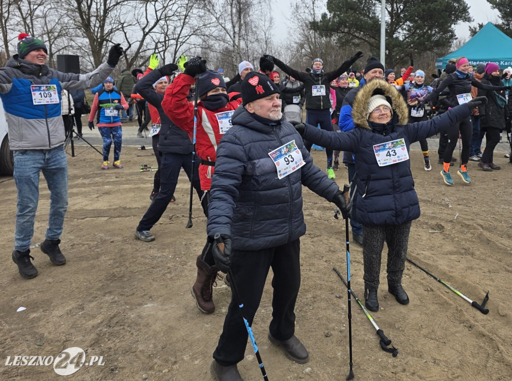 Bieg i kijomarsz dla WOŚP 2026 w Lesznie Zaborowie