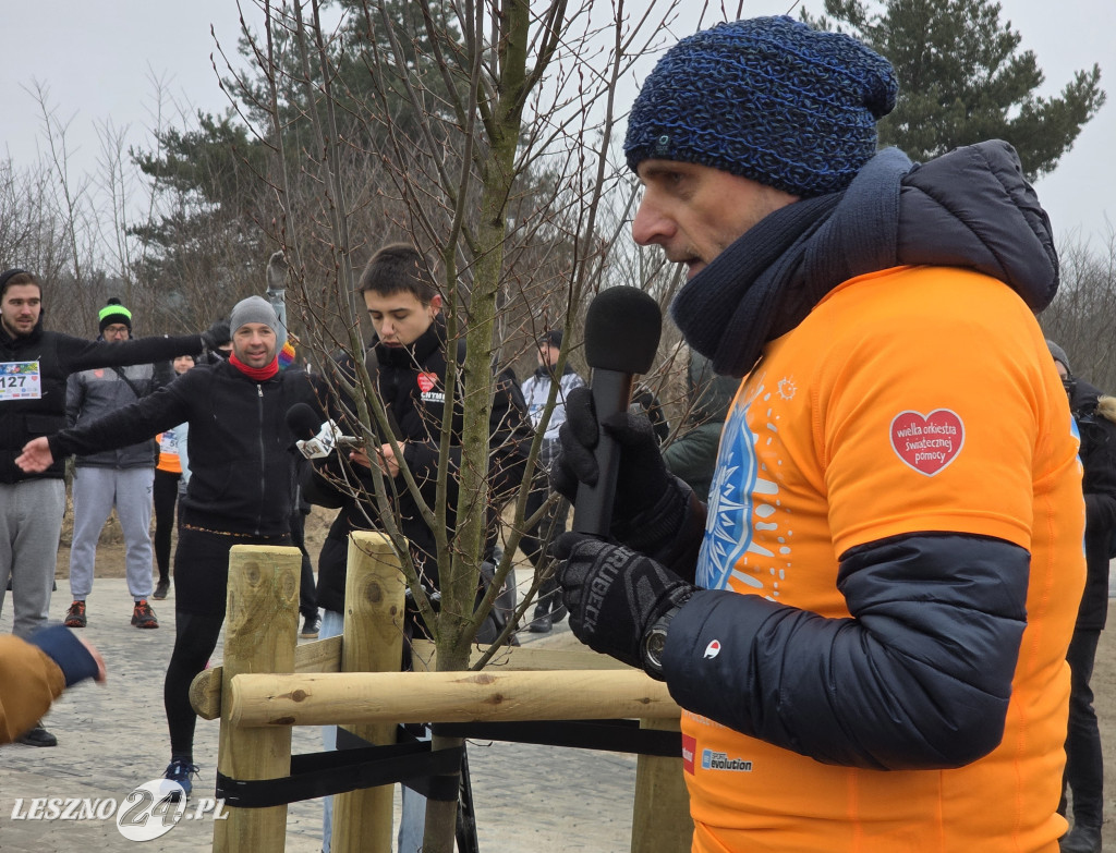 Bieg i kijomarsz dla WOŚP 2026 w Lesznie Zaborowie