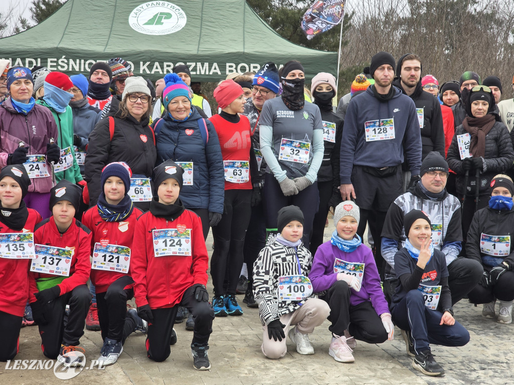 Bieg i kijomarsz dla WOŚP 2026 w Lesznie Zaborowie