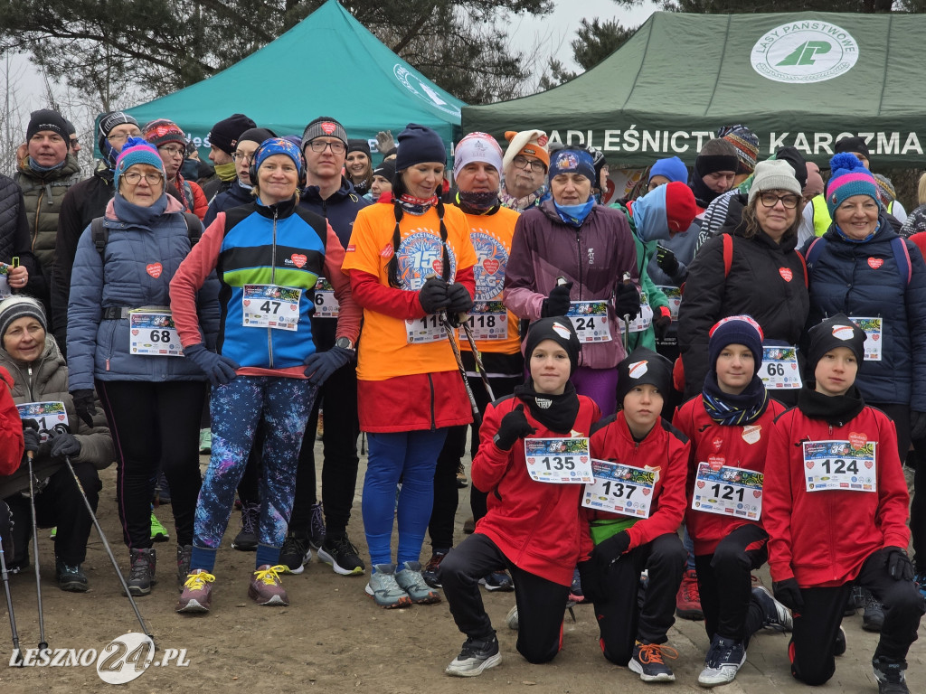 Bieg i kijomarsz dla WOŚP 2026 w Lesznie Zaborowie