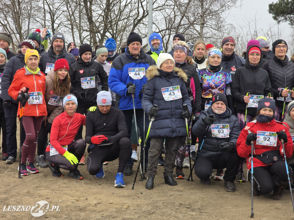 Bieg i kijomarsz dla WOŚP 2026 w Lesznie Zaborowie