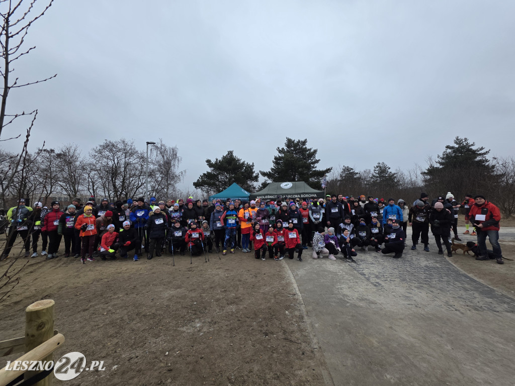 Bieg i kijomarsz dla WOŚP 2026 w Lesznie Zaborowie