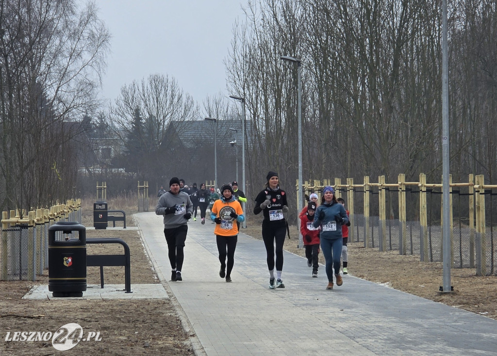 Bieg i kijomarsz dla WOŚP 2026 w Lesznie Zaborowie
