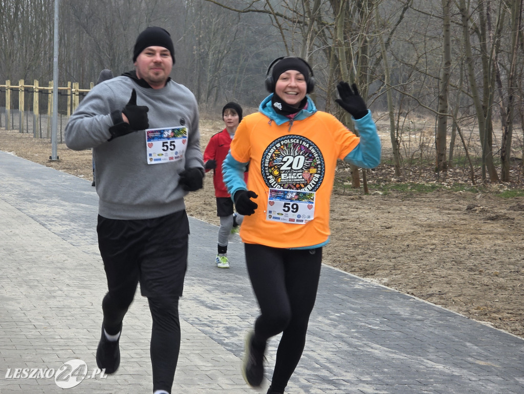 Bieg i kijomarsz dla WOŚP 2026 w Lesznie Zaborowie