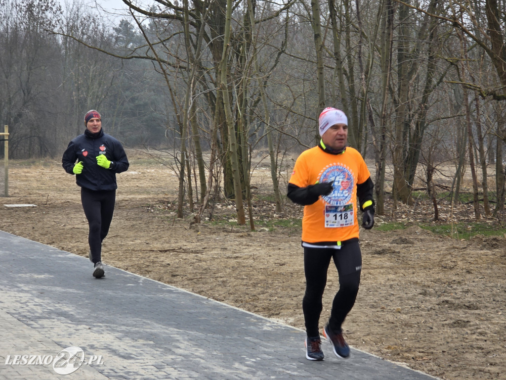 Bieg i kijomarsz dla WOŚP 2026 w Lesznie Zaborowie