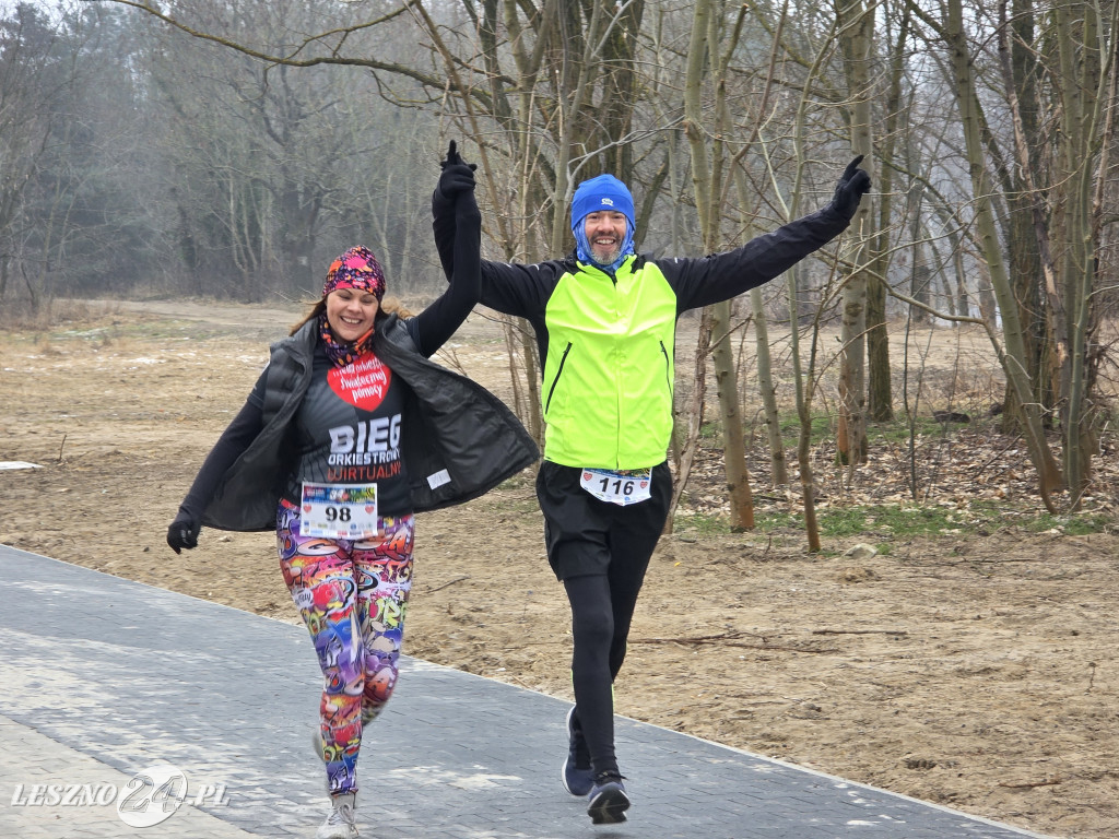 Bieg i kijomarsz dla WOŚP 2026 w Lesznie Zaborowie