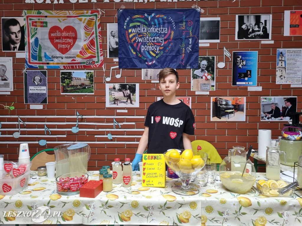 WOŚP w Szkole Podstawowej nr 13 w Lesznie