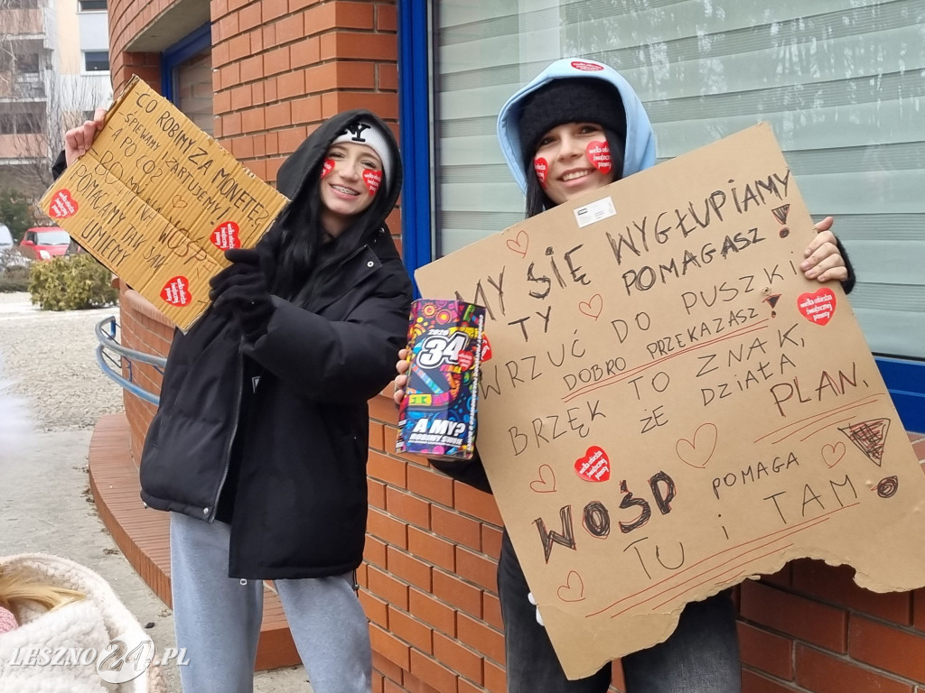 WOŚP w Szkole Podstawowej nr 13 w Lesznie