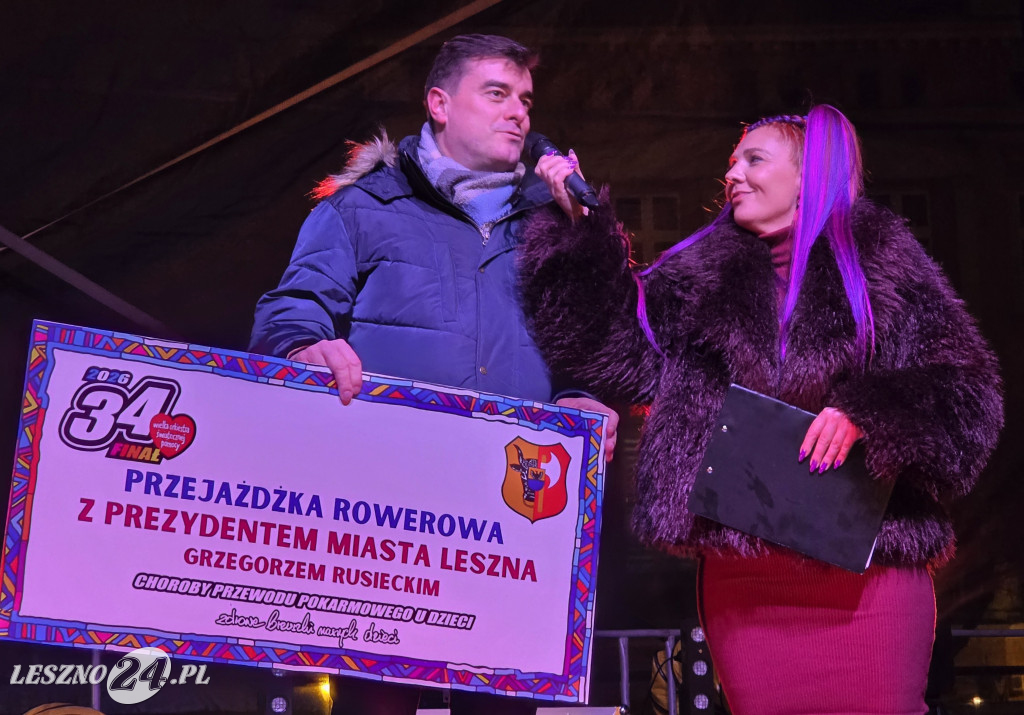 WOŚP 2026 na Rynku w Lesznie