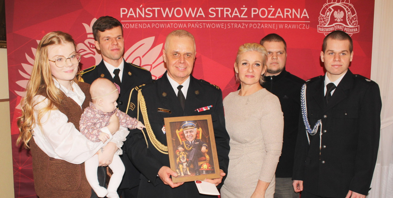 Wicekomendant i rzecznik strażaków przechodzi na emeryturę