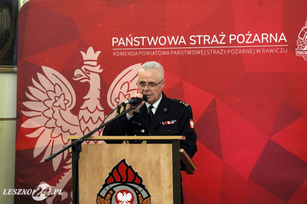 Wicekomendant i rzecznik strażaków przechodzi na emeryturę