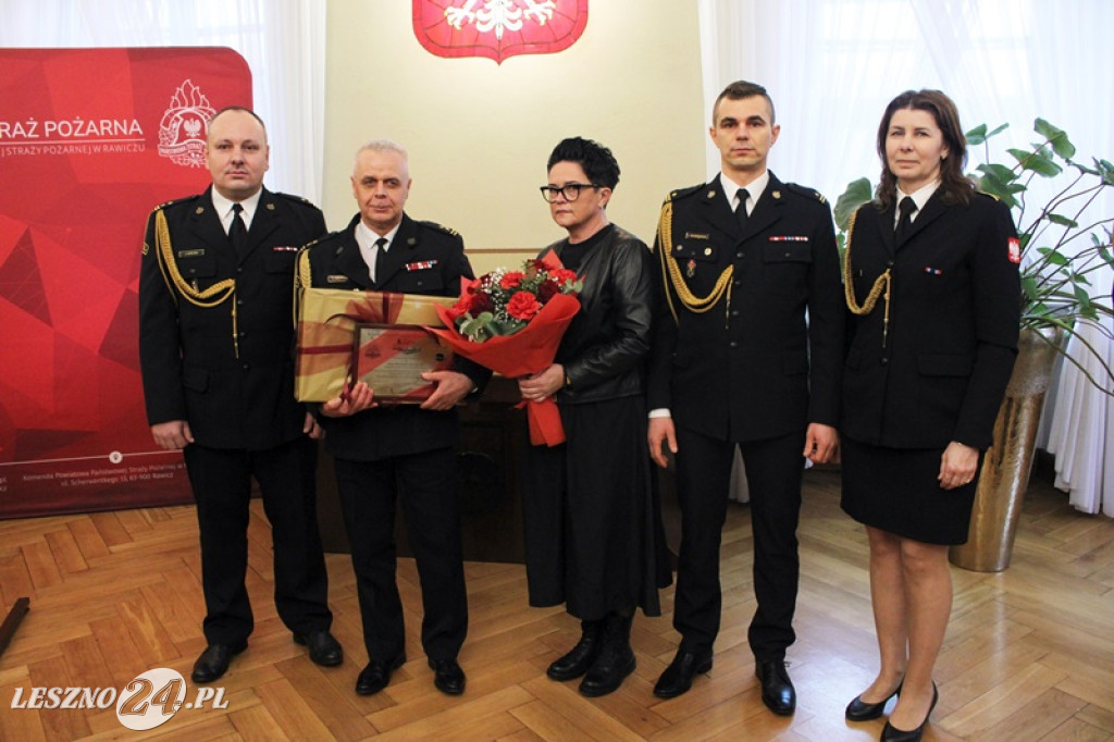 Wicekomendant i rzecznik strażaków przechodzi na emeryturę