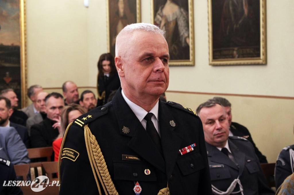 Wicekomendant i rzecznik strażaków przechodzi na emeryturę