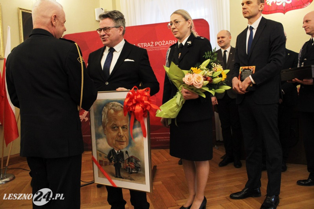 Wicekomendant i rzecznik strażaków przechodzi na emeryturę