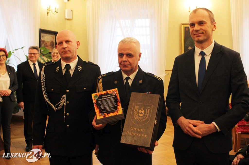 Wicekomendant i rzecznik strażaków przechodzi na emeryturę