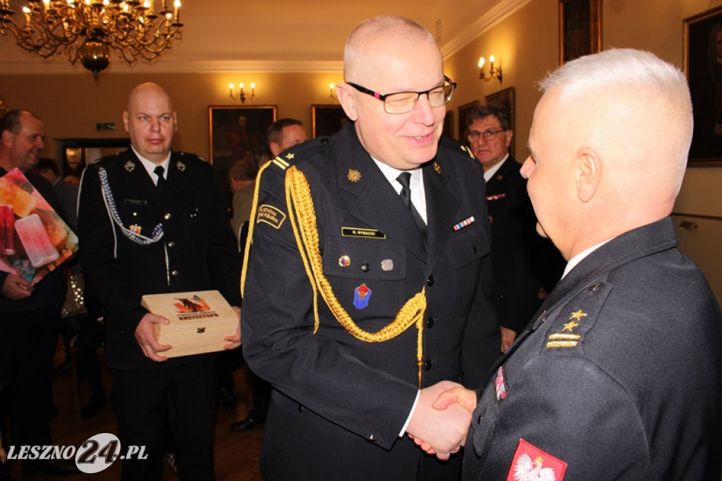 Wicekomendant i rzecznik strażaków przechodzi na emeryturę