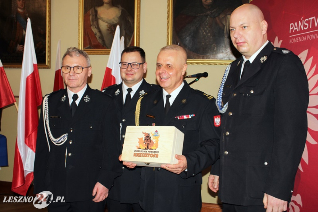 Wicekomendant i rzecznik strażaków przechodzi na emeryturę