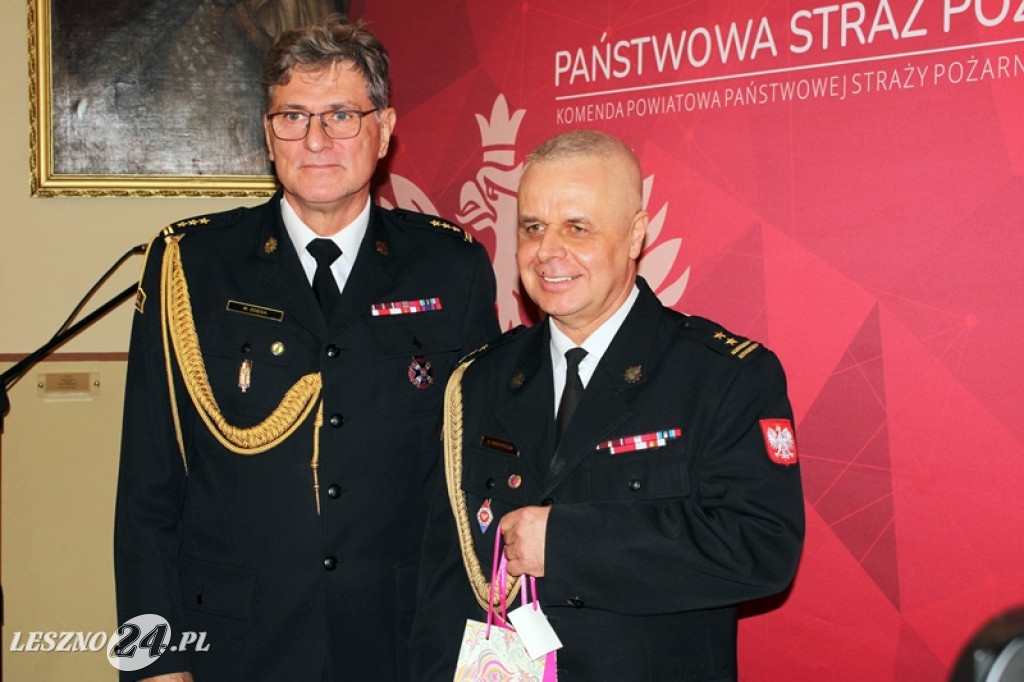 Wicekomendant i rzecznik strażaków przechodzi na emeryturę