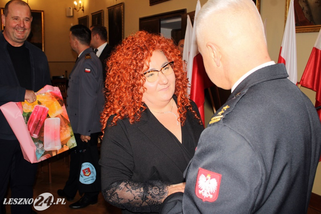 Wicekomendant i rzecznik strażaków przechodzi na emeryturę