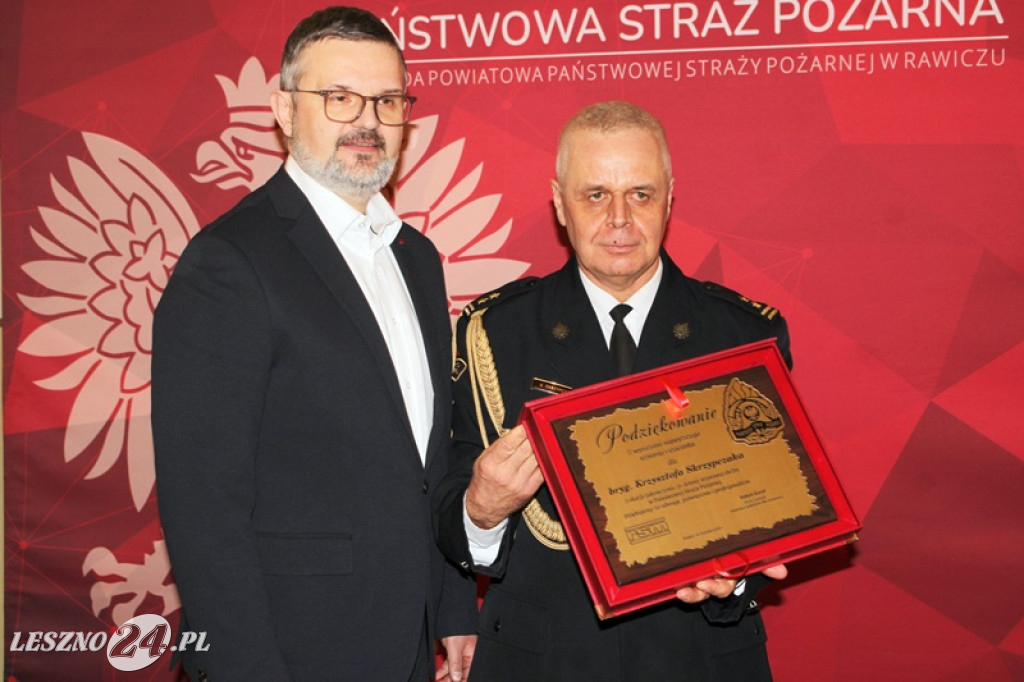 Wicekomendant i rzecznik strażaków przechodzi na emeryturę