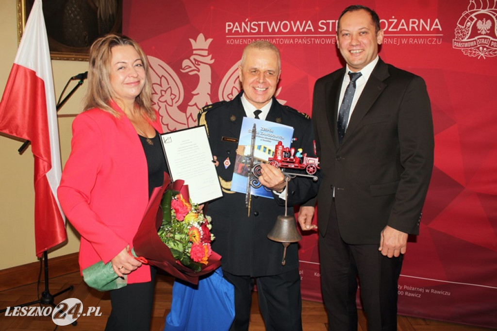 Wicekomendant i rzecznik strażaków przechodzi na emeryturę